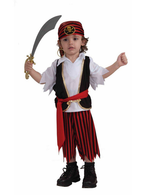 Toddler Lil Pirate Boy Costume
