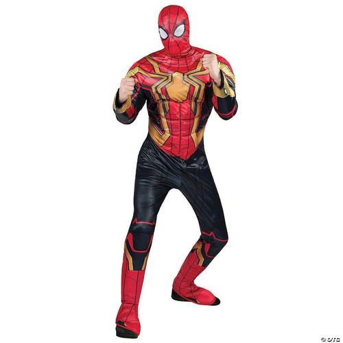 Adult Spider-Man Integrated Muscle Chest Suit Costume