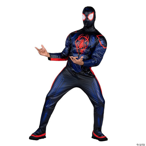Adult Miles Morales Muscle Chest Costume