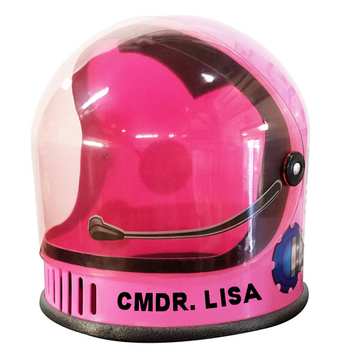 Personalized Kids Astronaut Helmet - Pink
