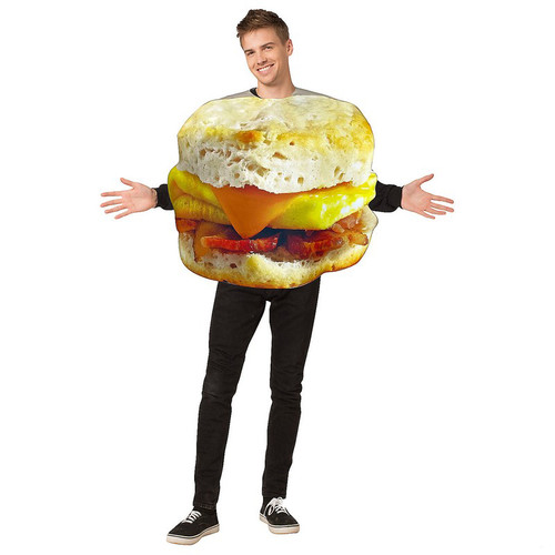 Adult Get Real Breakfast Sandwich Costume