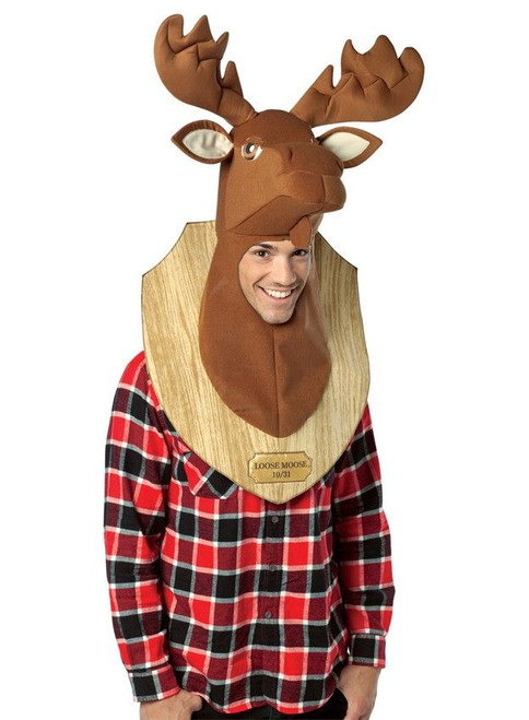 Adult Moose Trophy Head Costume