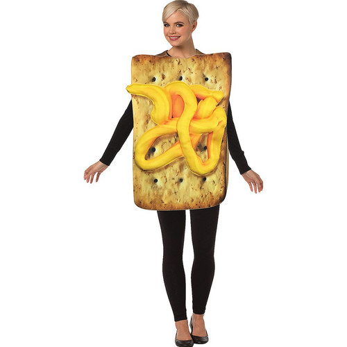 Adult Cracker With Cheezy Cheese Costume