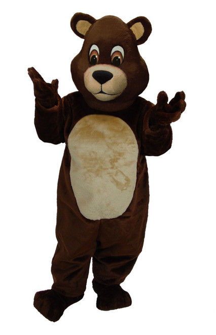 Chocolate Teddy Mascot Costume