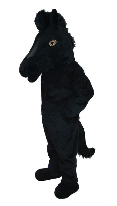 Thermo-lite Black Mustang Mascot Costume