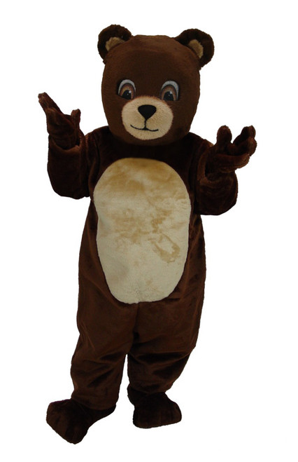 Thermo-lite Chocolate Bear Mascot Costume