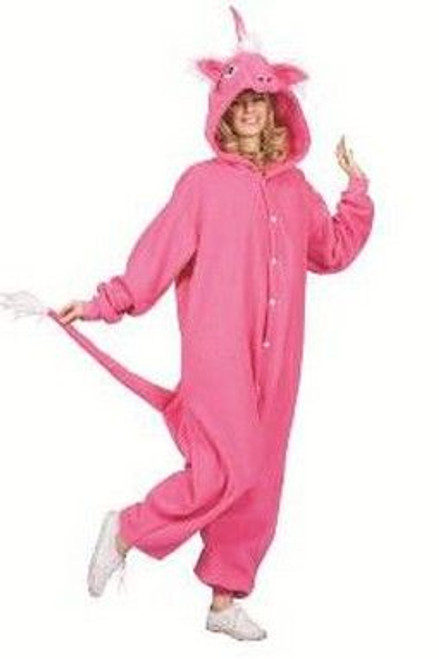Adult Pink Unicorn Funsies Costume