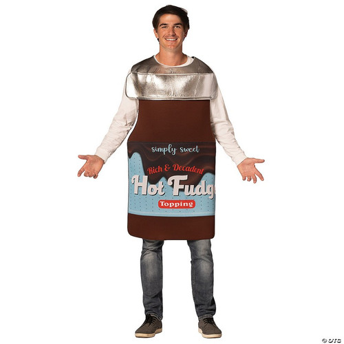 Adult Hot Fudge Sauce Jar Costume
