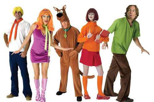 Adult Scooby Doo Group Costume