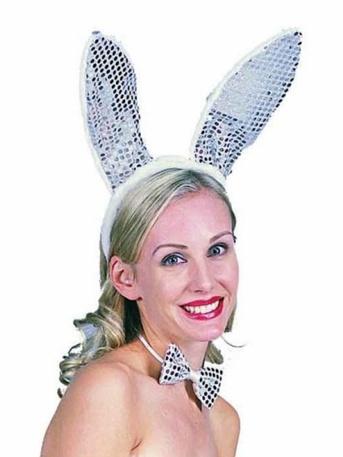 Adult Sequined Bunny Ears