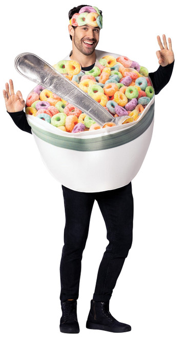 Adult Bowl of Cereal with Spoon Costume