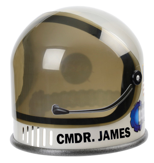Personalized Kids Astronaut Helmet - Silver