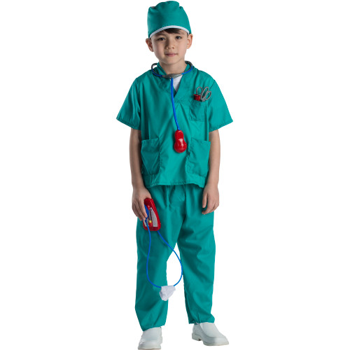 Kids Surgeon Costume- Ages 3-7