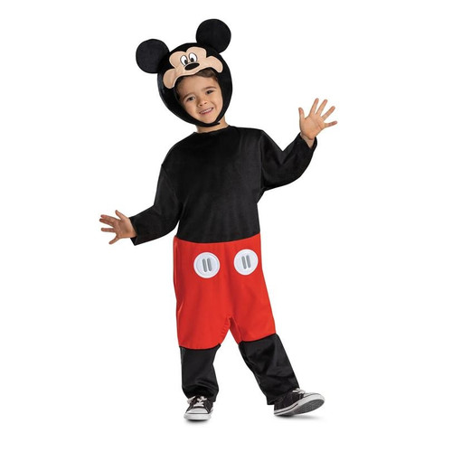 Toddler Classic Disney Mickey Mouse Jumpsuit Costume