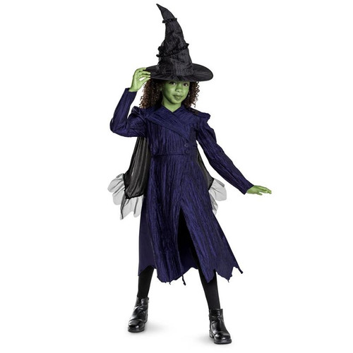 Kids Classic Wicked: For Good Elphaba Dress Costume