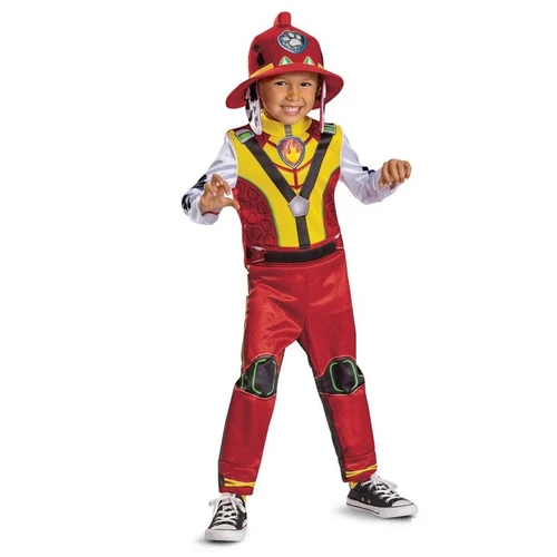 Kids Classic PAW Patrol: The Dino Movie Marshall Jumpsuit Costume - Small 4-6