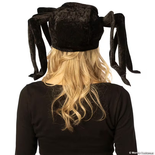 Adult 3D Black Spider Costume Hat Costume