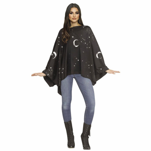 Adult Celestial Witch Poncho Costume - One Size