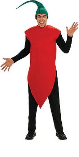 Adult Chili Pepper Costume, Food Costumes