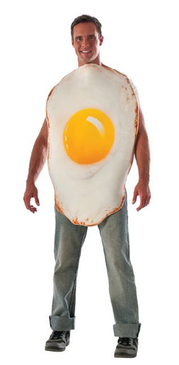 Adult Eggs Costume - Fried Egg Suits