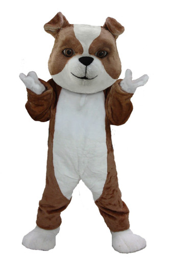 British Bulldog Suit Animal Mascot Costume Party Carnival Mascotte Costumes main image 1