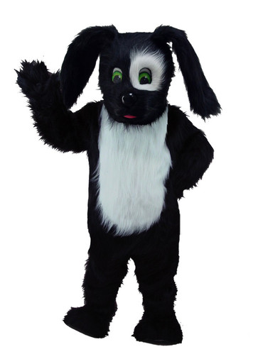 Black Sheepdog Suit Animal Mascot Costume Party Carnival Mascotte Costumes main image 0