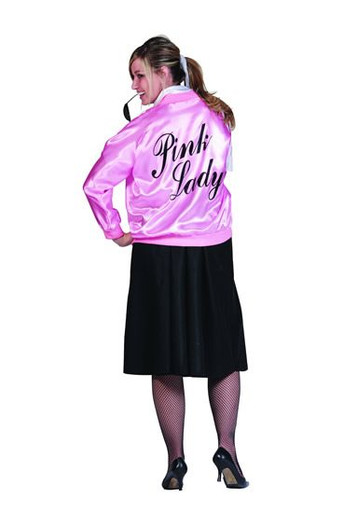 Grease Pink Lady Jacket Womens 50s Costume