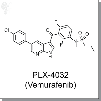 PLX-4032 (Vemurafenib), 400x400px, png