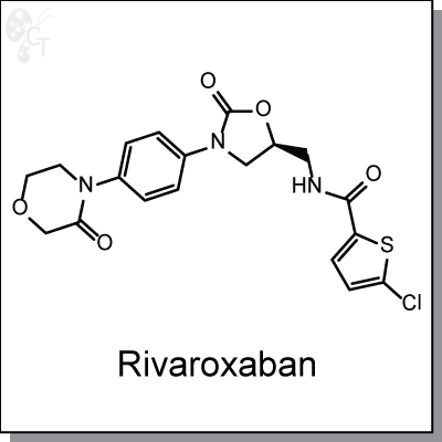 Rivaroxaban (Xarelto), 400x400px, png
