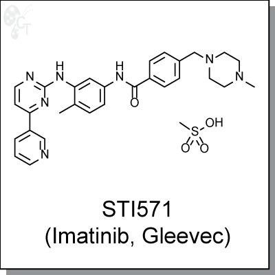 STI571 (Imatinib, Gleevec), 400x400px, png