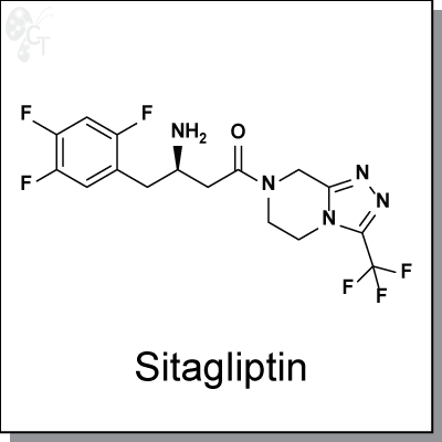Sitagliptin, 400x400px, png