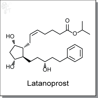 Latanoprost, 400x400px, png