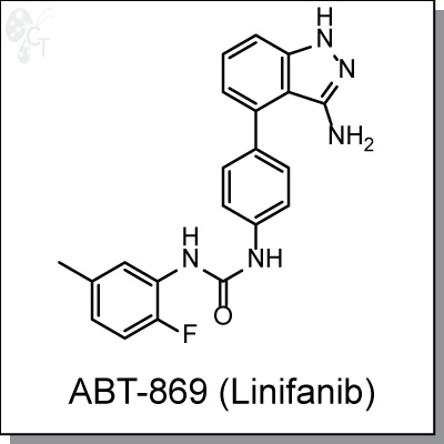 ABT-869 (Linifanib), 400x400px, png