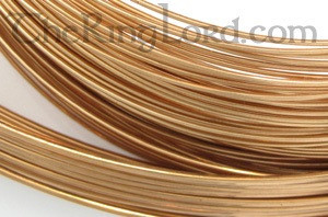 Jewelry Beading Brass Wire Square Wire For Jewelry Wire, 20 Yd