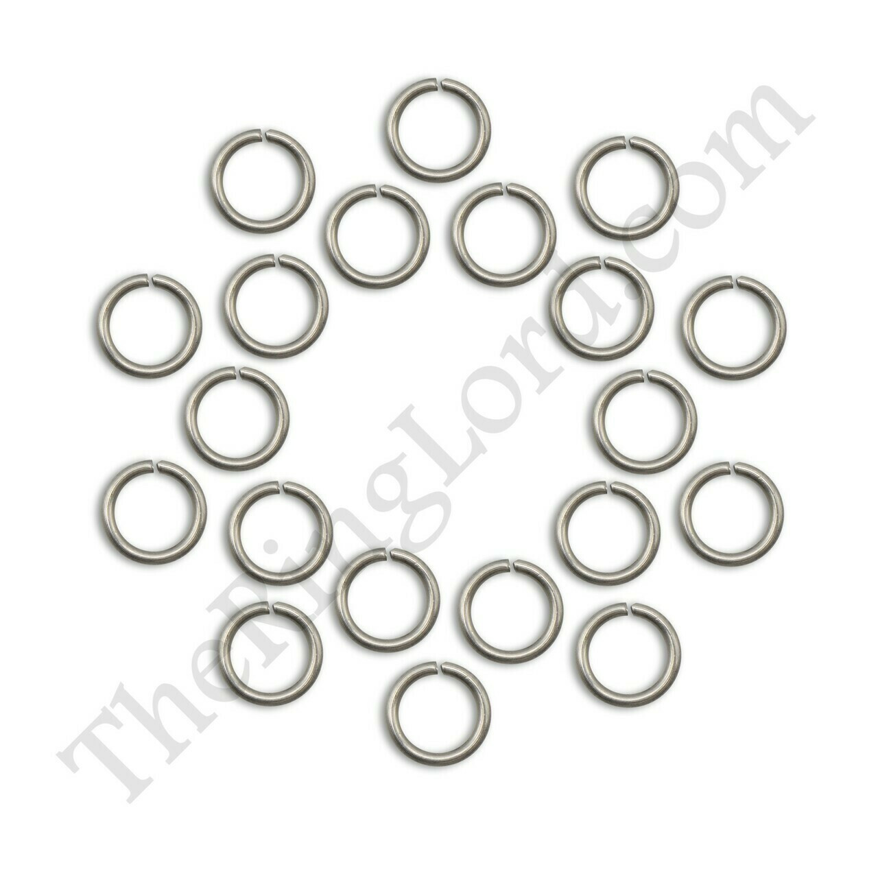 19G Stainless Steel Machine Cut Rings | The Ring Lord