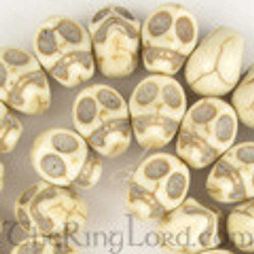 Stone Beads - Sold by the Strand - Skull Beads - sold by strand