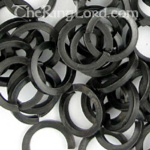 Buy Black jump rings - Black Stainless Steel rings