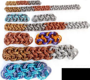 Stainless Steel Square Kinged Vipera Berus Chain Instructions  - 16ga 1/4''