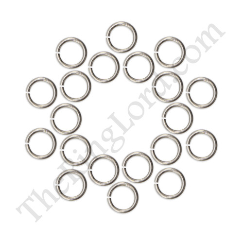 Saw Cut Titanium 16ga 5/8'' ID - Sold by the ounce