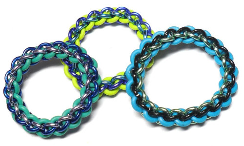 Stretchy JPL Rings - Blue Tones