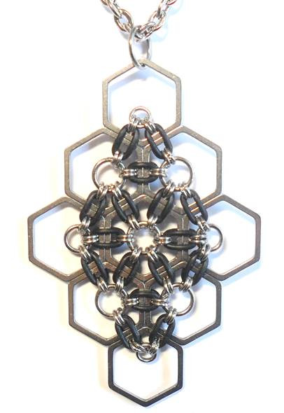 Matrix Pendant - Plum