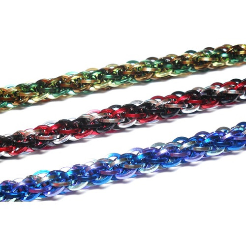 JPL5 Spiral - Tuxedo Junction - Red, Black, and Silver
