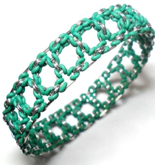 Cubic Bracelet - Green