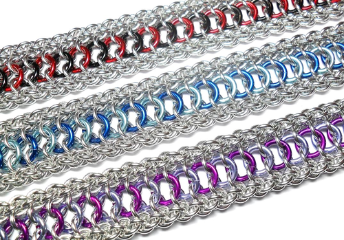 Snakes and Ladders Bracelet - Red and Black