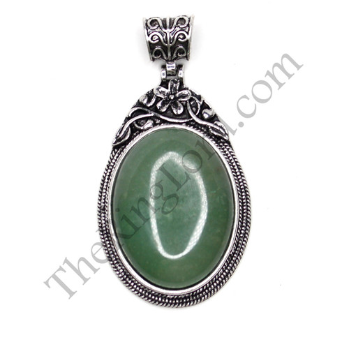 Mixed Gemstone Pendants, Zinc Alloy, with Gemstone, Flat Oval, antique silver color plated. 39x74x12mm, Hole:Approx 7x9mm, Sold By PC
You may not choose your stone - selection is random. If you buy more than 1 we will give different stones.