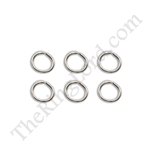 20g Plated Oval Rings