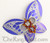 Butterfly, Fairy, Angel and Demon Kits - Orange + Red Rings + Purple Scales