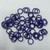Anodized Aluminum 16ga 5/16'' ID - Saw Cut - Dark Purple