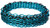 Stretchy Dragonscale Bracelet - Teal and Black
