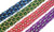 Hoodoo Hex Bracelet - Blue Lagoon - Sky Blue, Royal Blue, Matte Black